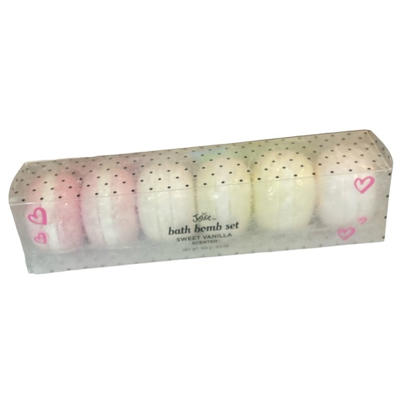 Justice Vanilla Bath Bomb Set NWT - Picture 4 of 4